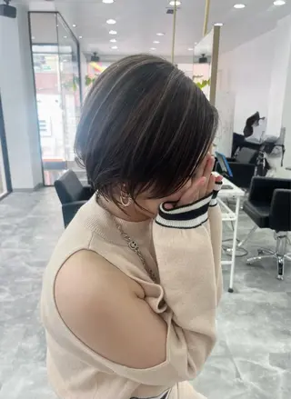 ショート label はしぐち ななみのヘアスタイル
