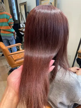 カラー しおり🍬 KOKORO🤍のヘアスタイル
