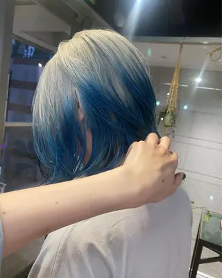 ミディアム カラー ウルフカット モデル募集中！ミカのヘアスタイル