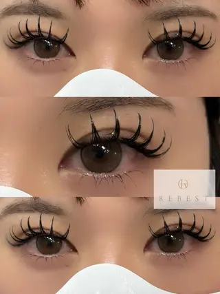 マツエク・マツパ REBEST天王寺 eye🩵Maayaのマツエク・マツパデザイン