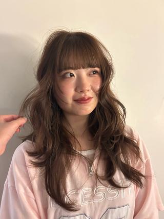 ロング NanaKo 表参道 レイヤー/ハッシュのヘアスタイル