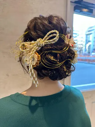 ロング ヘアアレンジ はやしほのか| マンツーマン美容師のヘアスタイル