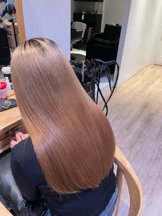ロング カラー たなか こころ🎀のヘアスタイル