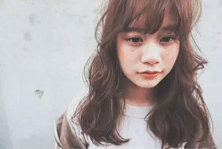 セミロング カラー 田町駅徒歩5分 🌼fumiのヘアスタイル