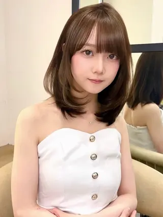 ミディアム 浦和/美髪ヘア 💎ジュエリのヘアスタイル