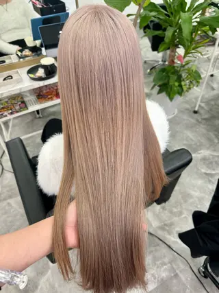 ロング デザインカラー/ ジュンナのヘアスタイル