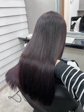 ミディアム カラー ダブルカラー メンズパーマ大成のヘアスタイル