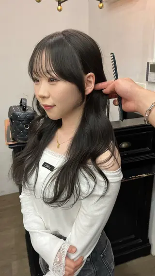 ロング 店長【似合わせヘア】 前杉健太のヘアスタイル