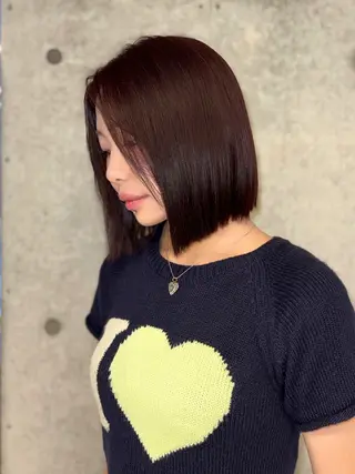 ショート karina🌿レイ ヤーカット/髪質改善のヘアスタイル