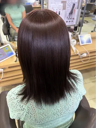 ミディアム 🖤KANON🖤 🫧透明感カラー🫧のヘアスタイル