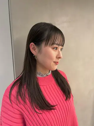 ロング カラー 🪞透け感&韓国ヘア 🪞honokaのヘアスタイル