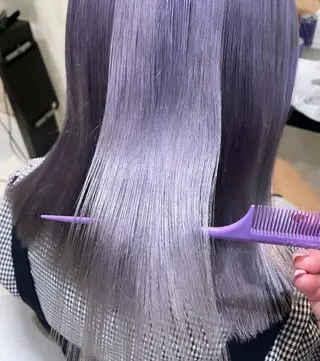 ミディアム カラー 💞暖色カラー 💞risaのヘアスタイル