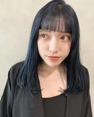 セミロング カラー 優作 〜圧倒的信頼〜のヘアスタイル