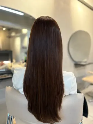 ロング カラー ヘアアレンジ 縮毛矯正・カラー特化 指名No.1shunのヘアスタイル