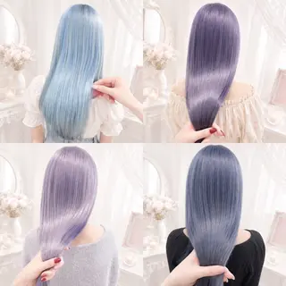 ロング ♡似合わせハイトーン ♡maiのヘアスタイル