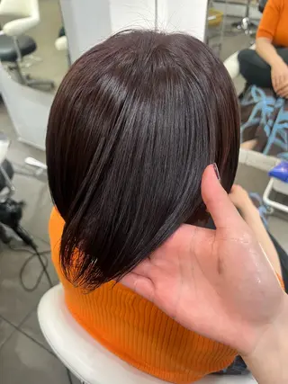 ショート カラー カラーリスト♡ ショート・ボブツムギのヘアスタイル