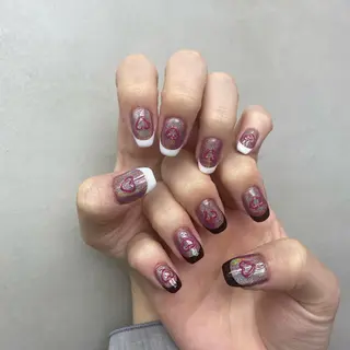 ネイル 鎌田 玲奈のネイルデザイン