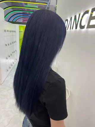 ロング カラー ブリーチなし💗 艶カラー 翔太郎のヘアスタイル