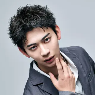 ショート パーマ メンズ 柏メンズ特化 THE3rdHAIRのヘアスタイル