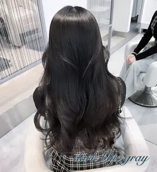 ロング City/louwe 韓国レイヤーカットのヘアスタイル