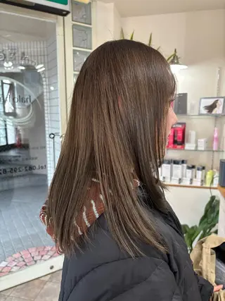 ミディアム 松本 結愛のヘアスタイル