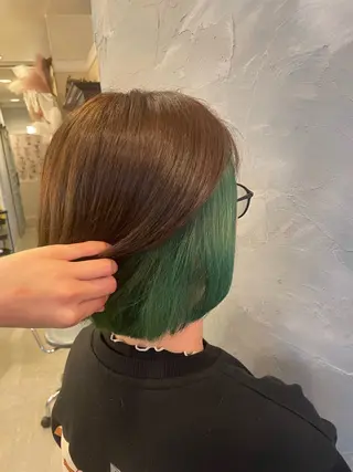 ショート hair make echo滿木あい花のヘアスタイル
