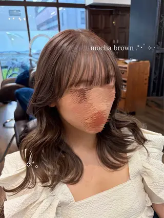 セミロング 🖤里央愛🖤 カットモデル募集中のヘアスタイル