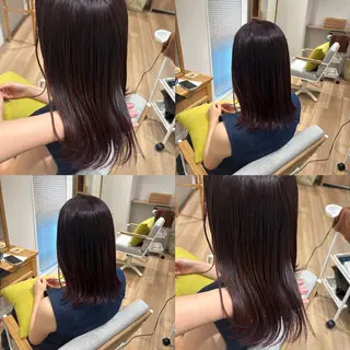 ミディアム カラー RINNO🌷透明感 カラー/髪質改善のヘアスタイル