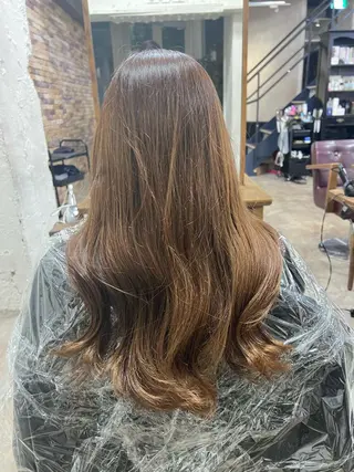 ✨ブリーチなしカラー ×髪質改善✨松村 潤のヘアスタイル