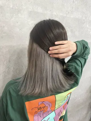 セミロング ＳＨＩ ＺＵのヘアスタイル