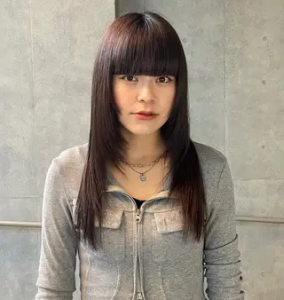 ロング カラー 🌈メンズパーマ🌈 メンズカットアリサのヘアスタイル