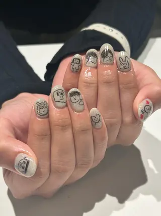 ネイル 個性派ネイル シノのネイルデザイン