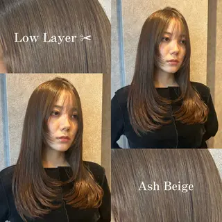 セミロング レイヤー×透明感🫧 髪質改善🪞春菜💎のヘアスタイル