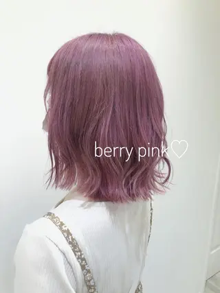 ミディアム カラー 大平 美沙のヘアスタイル