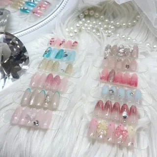 ロング Nailsalon Angeのネイルデザイン