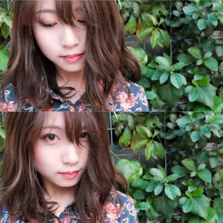 セミロング カラー メンズスタイル ly本厚木のヘアスタイル