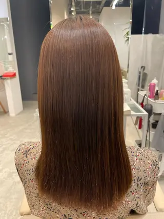 セミロング 表参道レイヤーカット 髪質改善山岸季生のヘアスタイル