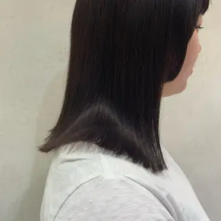 ミディアム フェザー/ニュアンス パーマ/ryutoのヘアスタイル