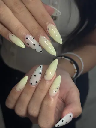 ネイル 🎀うかん 🎀チップ長さ出しのネイルデザイン