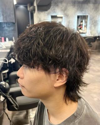 パーマ メンズ メンズ特化美容師 💠チナツのヘアスタイル