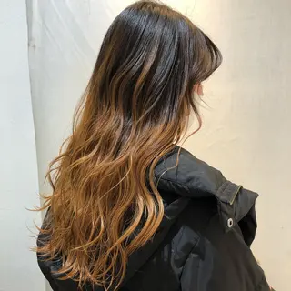 ロング 鶴﨑 美優亜のヘアスタイル