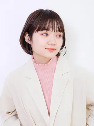 ショート カラー BASSA 下井草店のヘアスタイル