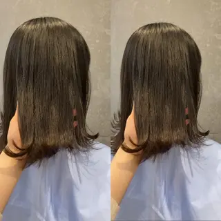 ミディアム み うのヘアスタイル