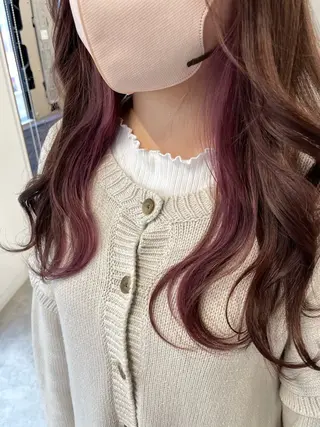 ロング カラー 透明感カラー/ レイヤー　YUKAのヘアスタイル