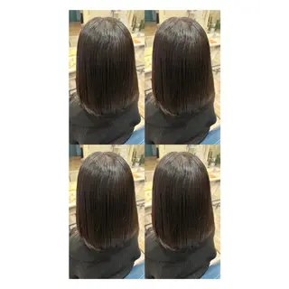 ミディアム カラー 店長✨レイヤー✖️ 髪質改善✖️韓国ヘアのヘアスタイル
