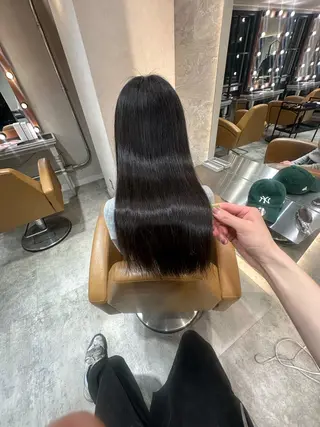 ロング 🌙縮毛矯正/上品 カラー/芦川優磨のヘアスタイル
