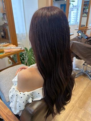 ロング モデル募集/艶カラー /yuna‎🤍🎀のヘアスタイル