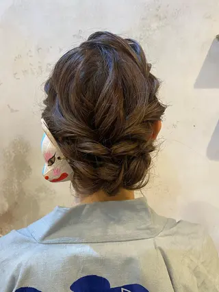 ヘアアレンジ . SHIZUKAのヘアスタイル