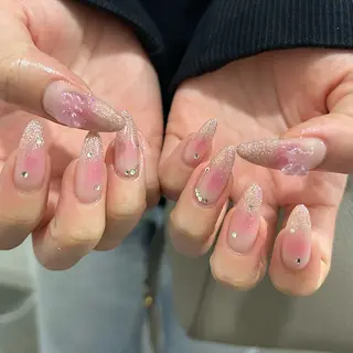 ネイル パラあり！フィルイン 美フォルムのネイルデザイン