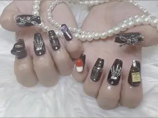 メンズ ネイル Bloom kabukiのネイルデザイン